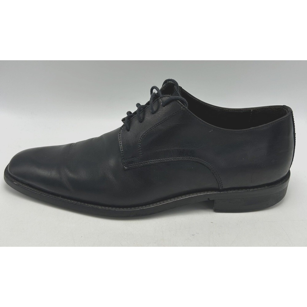 To Boot New York Dress Shoes Mens 9 Adam Derrick Italian Leather Black Flaw